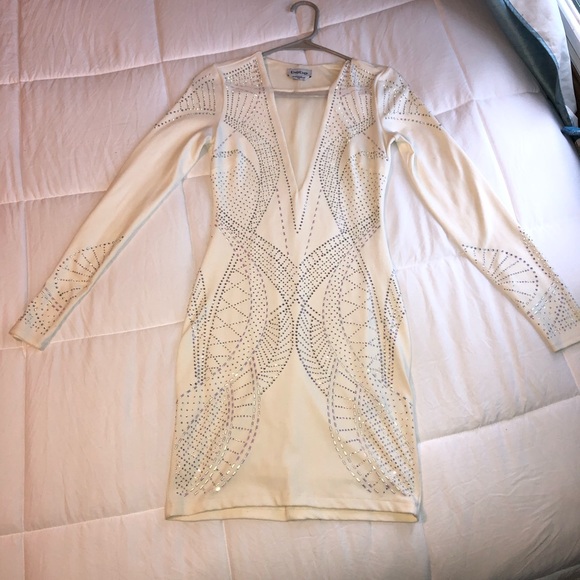 Beautiful sequin BEBE dress size xs - Picture 1 of 6